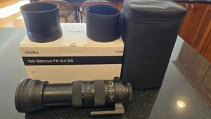 Sigma 150-600mm F5-6.3 DG OS HSM Sport Lens for Canon EF (SLR) SLIGHTLY USED!! - Picture 1 of 3