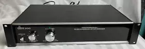 PROBADO Procesador de Audio Profesional DBX 500 SINTETIZADOR SUBARMÓNICO De Colección - Imagen 1 de 7