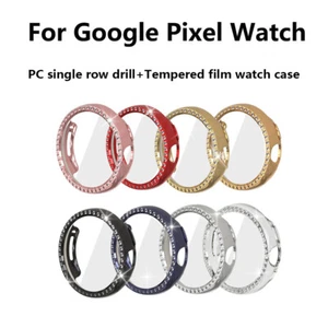 PC Bling Protect Screen Protector Case Cover para Google Pixel Watch Case - Imagen 1 de 18