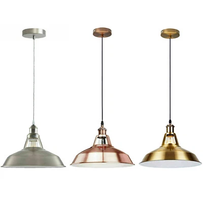 Hängeleuchte Pendelleuchte Retro Deckenlampe Vintage-Leuchte mit LED 60 Watt - Bild 1 von 4