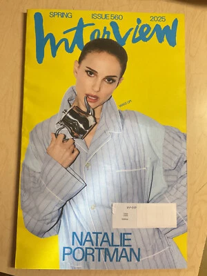 spring 2025 Issue #560 INTERVIEW magazine Natalie Portman sexy cover - Image 1 of 4