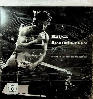 Bruce Springsteen Story- The Boss 4-DVD & Book NEW** Interviews/History - Bild 1 von 2