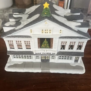 Norman Rockwells Studio Christmas In Stockbridge Village No. 281 E - Picture 1 of 5