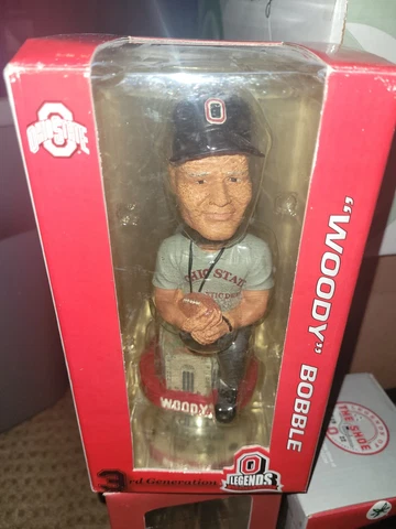 The Ohio State Buckeyes Legend Woody Hayes Ltd Ed. Bobblehead NIB Cover