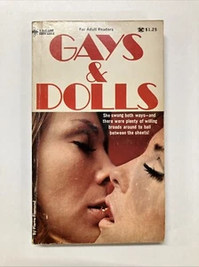 GAYS & DOLLS Bee-Line 460-Z Pierre Flamond lesbian pb 1970 - Imagen 1 de 9