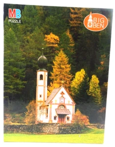 MB Puzzle Big Ben South Tyrol, Italy Church Cathedral Vintage Puzzle SEALED BOX - Picture 1 of 6