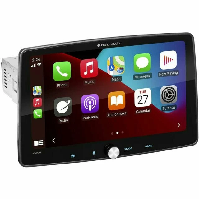 Planet Audio P100CPA 10.1" Touchscreen Multimedia Player - Black