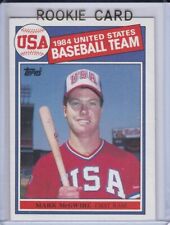 MARK McGWIRE ROOKIE CARD RC 1985 Topps VINTAGE TEAM USA St. Louis Cardinals A's!