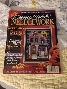 Cross Stitch & Needlework October 1996 magazine Halloween & more - Picture 1 of 2