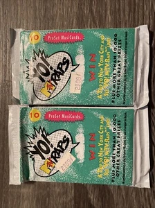 1991 Yo! MTV Raps Pro Set -Factory Sealed- Trading Cards, 2 pack of 20 cards. - Bild 1 von 1