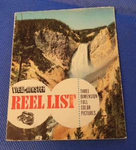 Sawyer's Yosemite Falls überarbeitet September 1952 View-Master Rollenliste - Bild 1 von 2