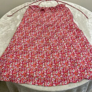 Liberty of London Womens Pink Sleeveless Waist Cinch Fit & Flare Dress Size XL - Picture 1 of 12