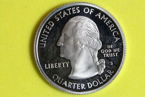 2004 - S PROOF "WISCONSIN" STATEHOOD Washington Quarter! #N03576 - Picture 1 of 2