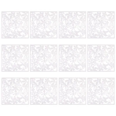 Paquete de 12 cortinas divisorias de panel de PVC para colgar hágalo usted mismo decoración de dormitorio Foto 1 de 4