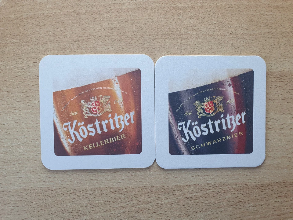 2 Bierdeckel Brauerei Köstritzer - Bild 1 von 1