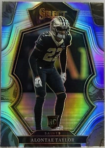 2022 Panini Select Alontae Taylor Silver Premier Level #171 Saints - Bild 1 von 2