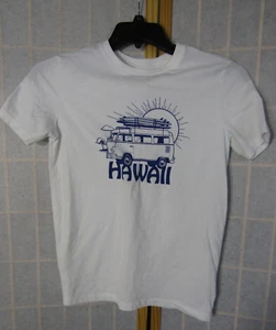 Old Navy Hawaii Volkswagen Camper Logo White T-Shirt Youth Size XL (14) - Picture 1 of 4