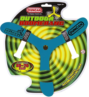 Duncan Outdoor Boomerang Worlds #1 Original Toy Lots of Fun! Up to 70 Feet Reach - Image 1 of 3