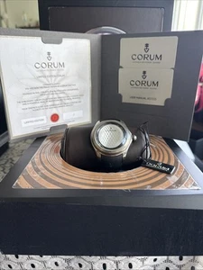 Corum Big Bubble Golf Titanium White Dial 52mm Automatic Men’s Watch 08.0016/B - Picture 1 of 3