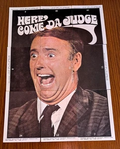 1968 Scanlens Rowan & Martins Laugh In 9 card PUZZLE "HEAR COME DA JUDGE" NM - Bild 1 von 6