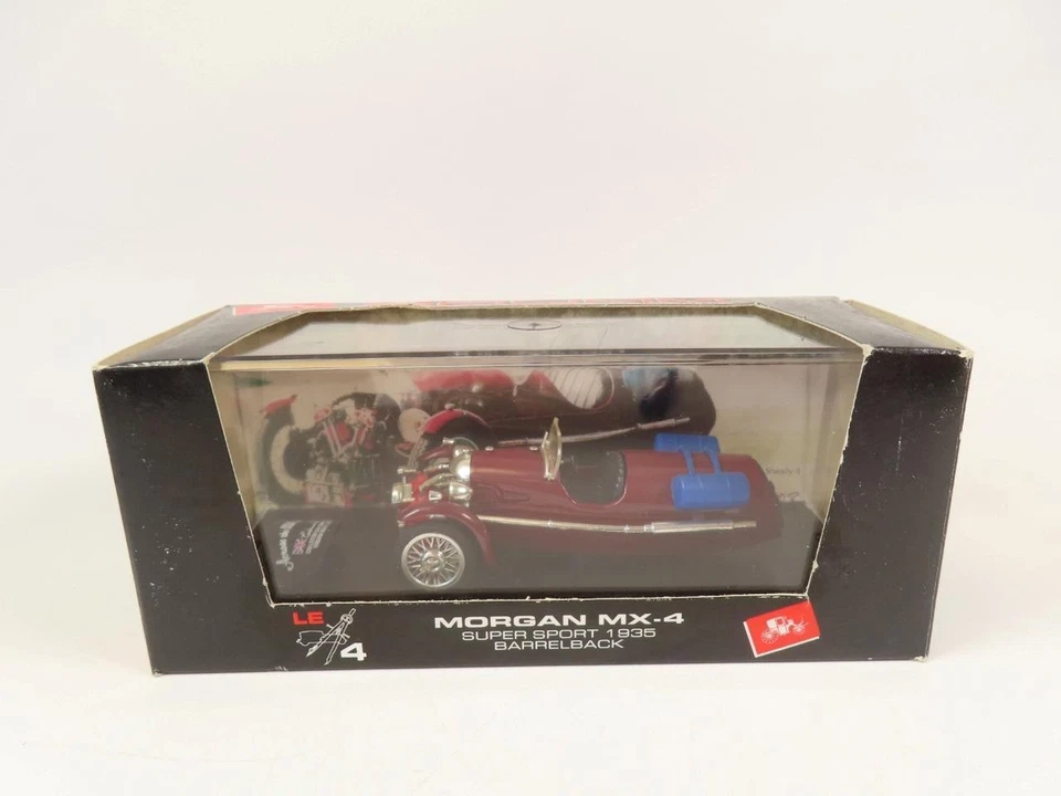 Brumm Morgan MX.4 Super Sport 1935 Barrelback, 1/43, MIB! - Image 1 of 1