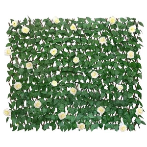 Expandable Fence Privacy Screen for Balcony Patio Outdoor,Decorative Faux Ivy... - Picture 1 of 4