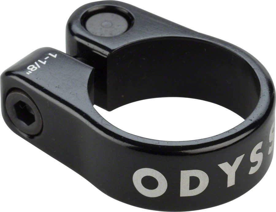 Odyssey Slim 28.6mm Black Bicycle Seat Post Clamp