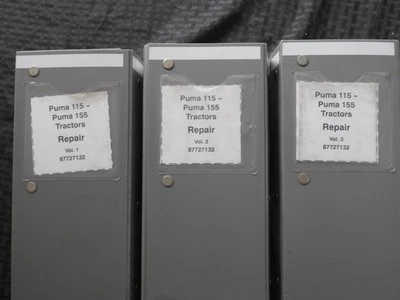 Manual de reparación de servicio de tractor Case IH Puma 115 125 140 155 original 2008-2011 Foto 1 de 4