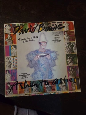 David Bowie – Ashes To Ashes 1980 US Vinyl, 7", 45 RPM, Single, Promo NM - Image 1 of 4
