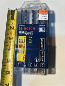 Bosch HCBG501T 4-Schneider Hammerbohrer-Set 5/32", 3/16", 1/4", 5/16", 3/8" - Bild 1 von 8