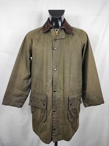 Barbour Gamefair Verde cerato C38/97 cm Man Vintage Green Wax Gamefair Jacket... - Imagen 1 de 12