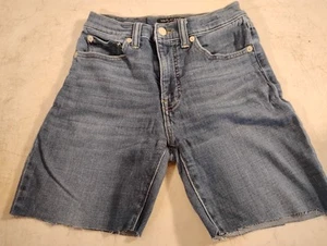 Lucky Brand Cut Off High Rise Shorts Women’s Sz 4/27 Skinny Bridgette - Picture 1 of 9