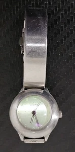 Storm Stainless Steel Ladies Watch with Green Dial and Hinged Working Condition - Picture 1 of 6