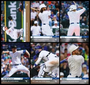 2019 TORONTO BLUE JAYS TOPPS NOW PLAYERS WEEKEND 6-CARD TEAM SET + VLAD JR GOLD - Picture 1 of 2