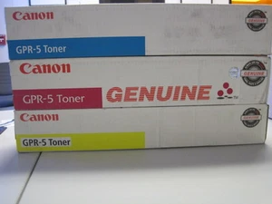 Canon GPR-5 Tonerkassette Original Color Set - Bild 1 von 4