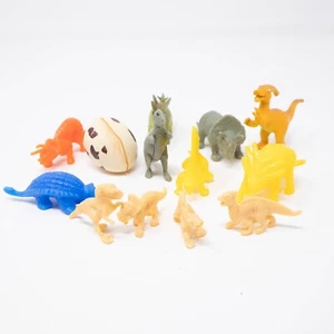 Lot of 12 Dinosaur Toys assorted Small Mixed Prehistoric - Picture 1 of 11