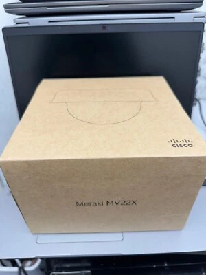 Cisco Meraki MV22X-HW Indoor Verifocal IP Security Dome Camera Unclaimed - Image 1 of 3