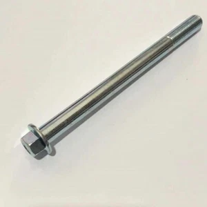 Bullone viti acciaio al carbonio lunghezza M12 x 50-350 mm passo 1,25 flangia tappo testa 1 pz - Foto 1 di 6