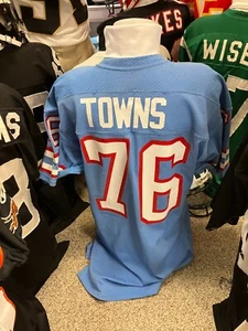 Morris Towns Game Worn Used Jersey Houston Oilers Missouri First Round Pick - Bild 1 von 6