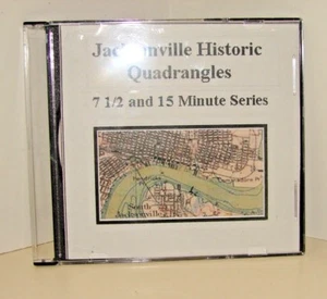 Jacksonville Florida Historic Quadrangles on CD - Picture 1 of 3