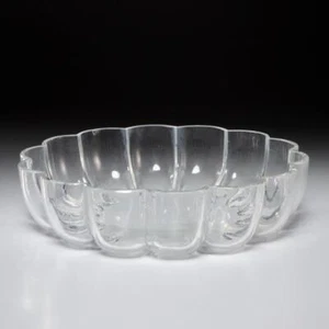 Frederick Carder Steuben antike gerippte Kunst Glas Servierschüssel 7699 12" - Bild 1 von 5