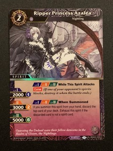 Ripper Princess Azalea (Foil) | BSS02-035 R | Purple | Battle Spirit Saga TCG