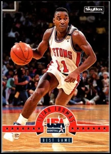 1994 SkyBox USA #45 Isiah Thomas - FREE SHIPPING! - Picture 1 of 2