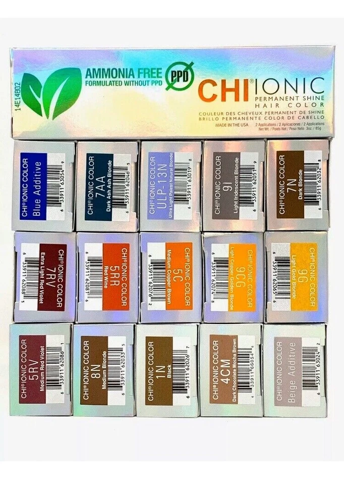 CHI Ionic Permanent Shine Hair Color Ammonia & PPD Free, 3 oz - Image 1 of 1