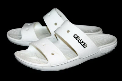Сандалии-шлепанцы CROCS Classic белые мужские размер 10 женские размер 12 - Изображение 1 из 4