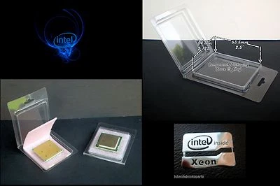 CPU Clam Shells Case for Xeon E7 8800 4800 2800 Processors LGA1567 - Qty 10 - Image 1 of 4