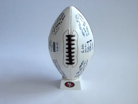 1994 San Francisco 49ers Facsimile Signed Football Cover