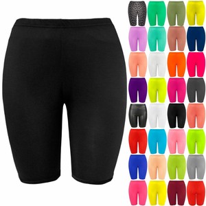 Plus Size New Ladies Womens Leggings Stretch Lycra Casual Sports Cycling Shorts