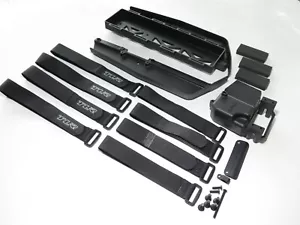 TLR04012 TEAM LOSI TLR 8IGHT-X/E 2.0 BUGGY ELECTRIC BATTERY STRAPS TRAY RX BOX - Picture 1 of 2