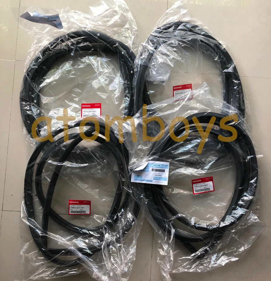 GENUINO HONDA CIVIC SEDÁN 4 PUERTAS EJ6 EJ EJ9 SELLO GOMA RESISTENTE AL CLIMA EX DX LX Foto 1 de 4